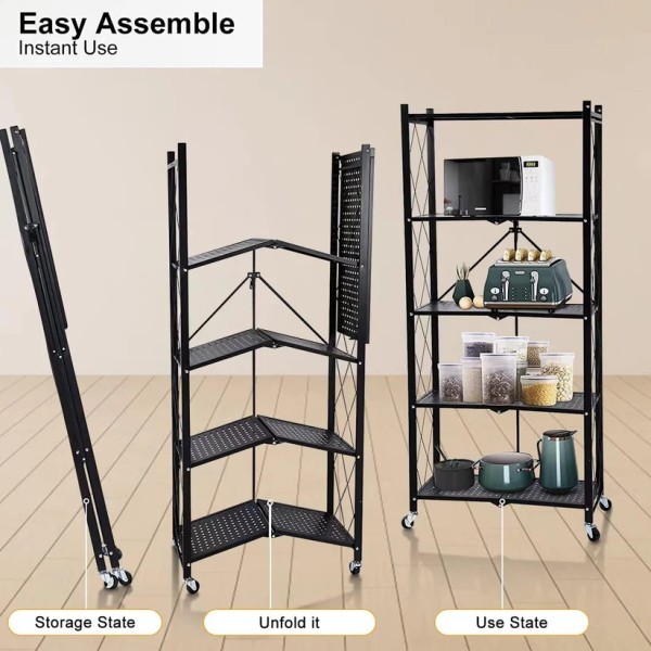 Foldable Rack 5 Layer - 2