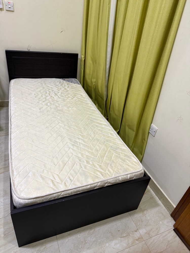 single bed and medicated mattress - 2