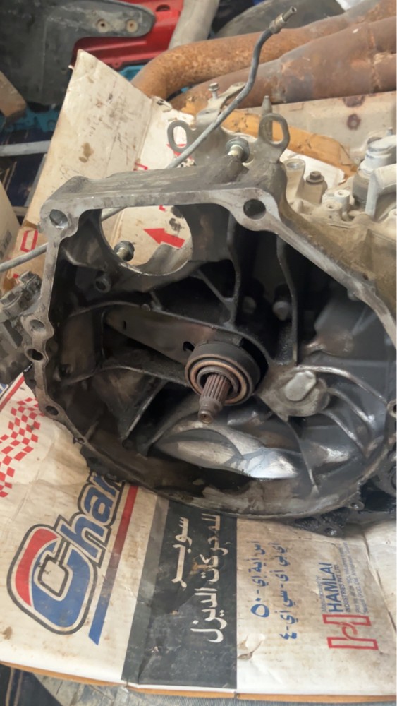 Gearbox with clutch - 1