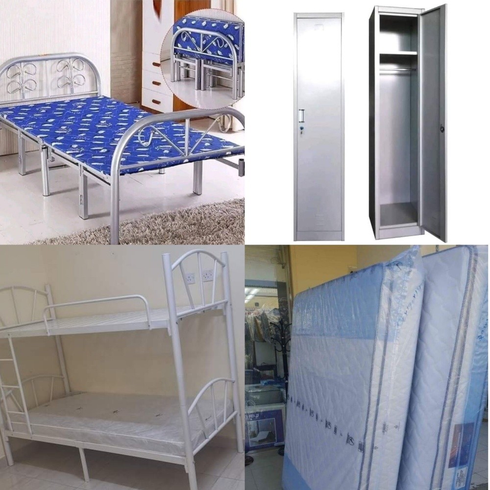 New Bed, Mattress, Cabinet - 1