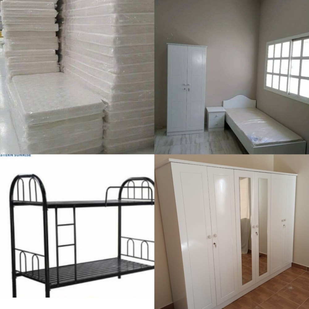 New Bed, Mattress, Cabinet - 1