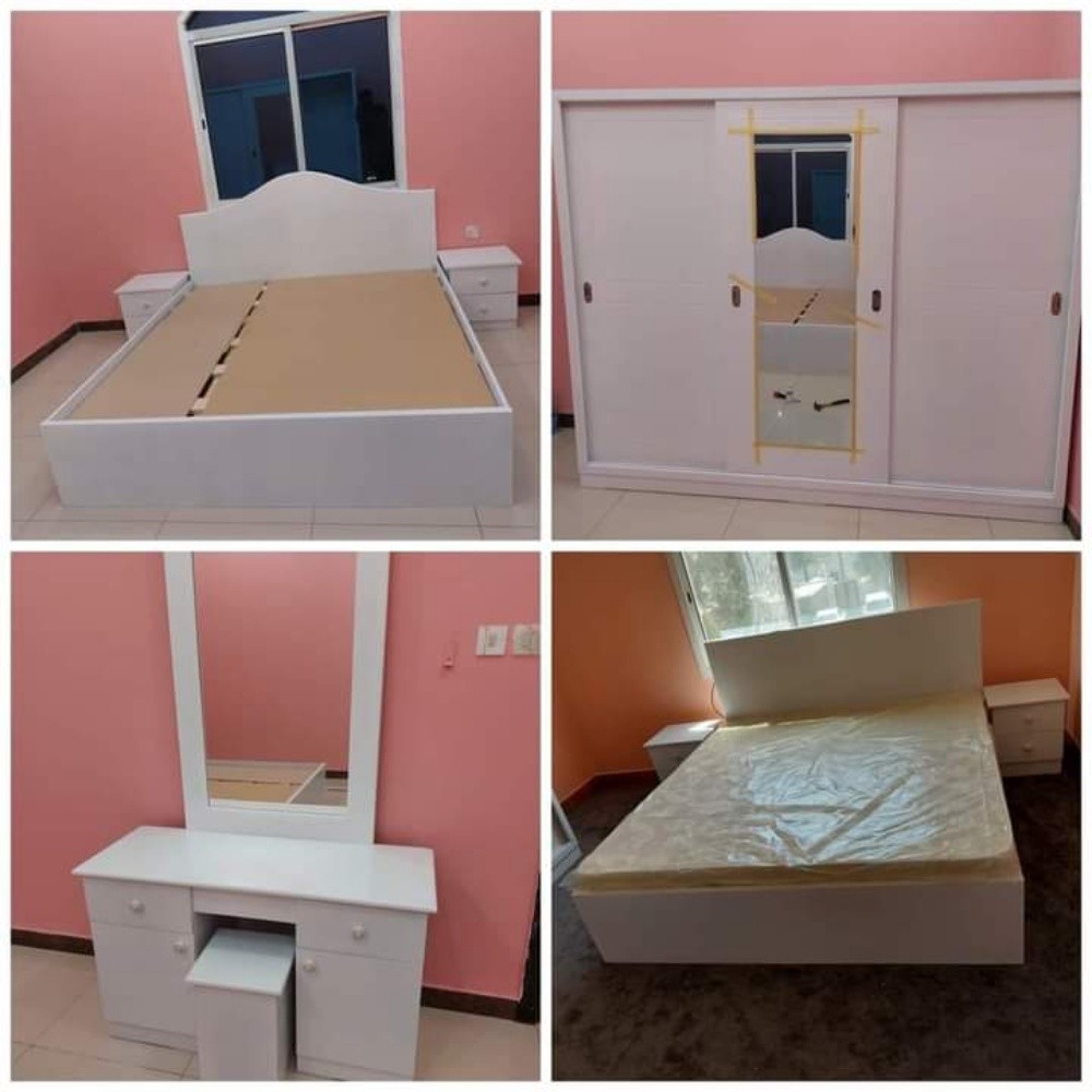 New Bed, Mattress, Cabinet - 15