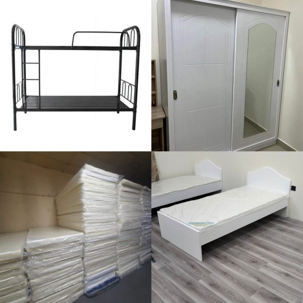 New Bed, Mattress, Cabinet - 1