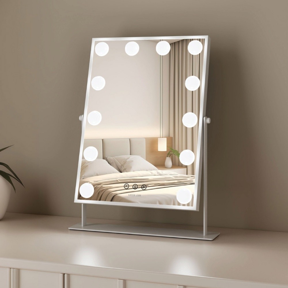 Green lion makeup mirror 12 led - 1