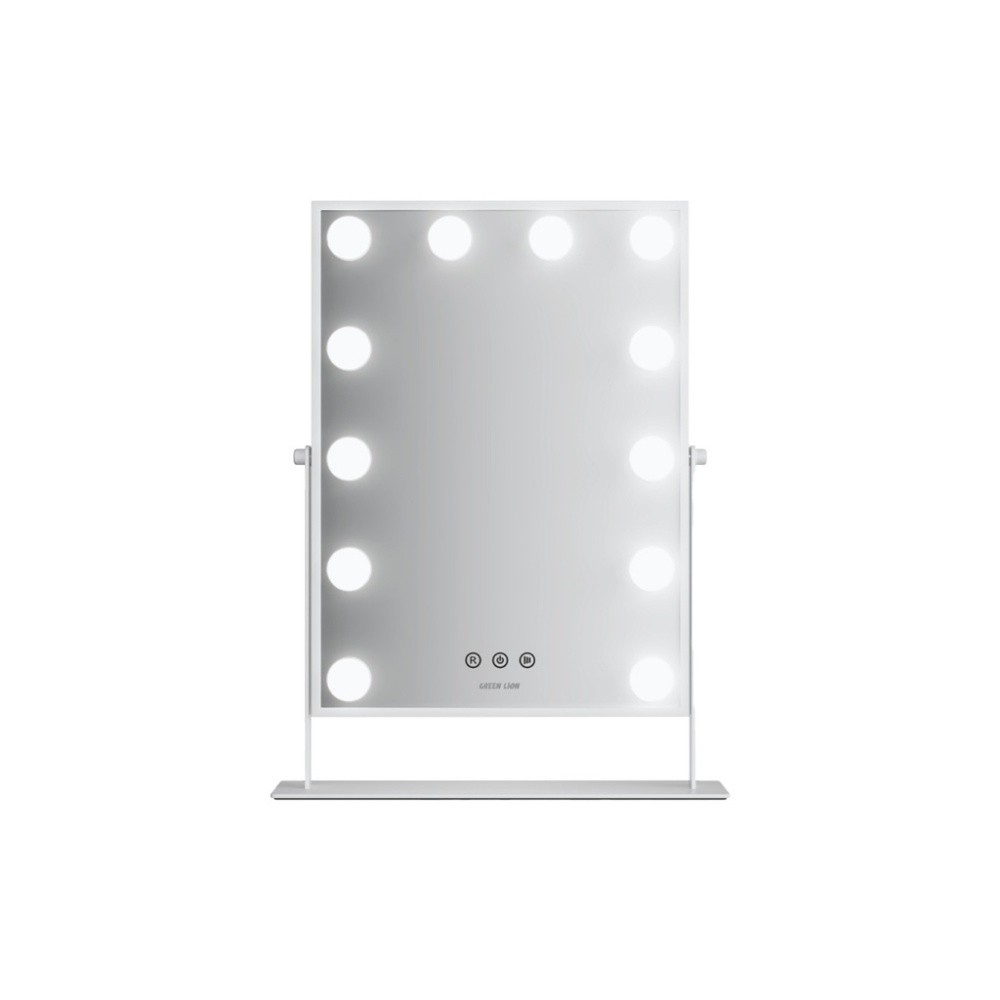 Green lion makeup mirror 12 led - 3