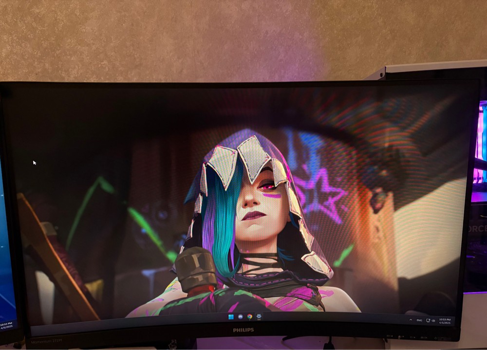 Philips curve gaming monitor165hz - 2