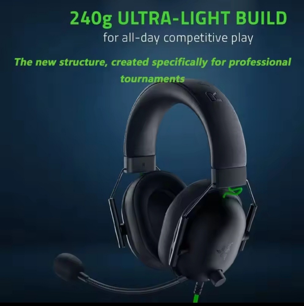 gift razer shark V2 x headphones - 3