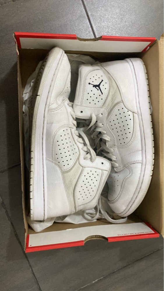 high white Air Force 1 Oo - 1