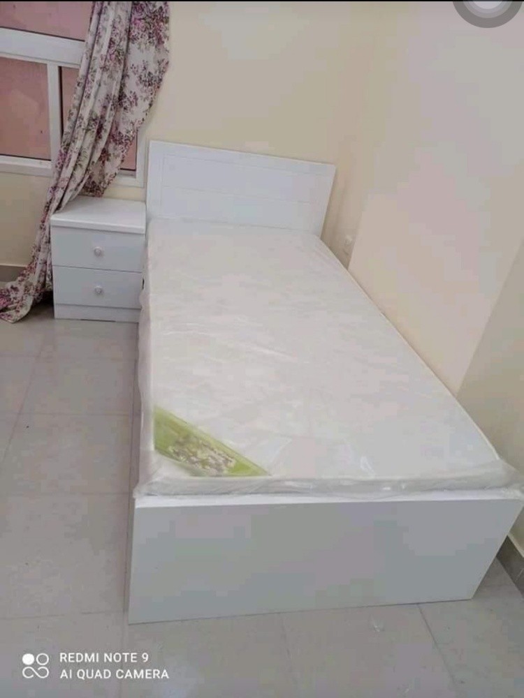 New Bed , Cabinet , mattress - 2