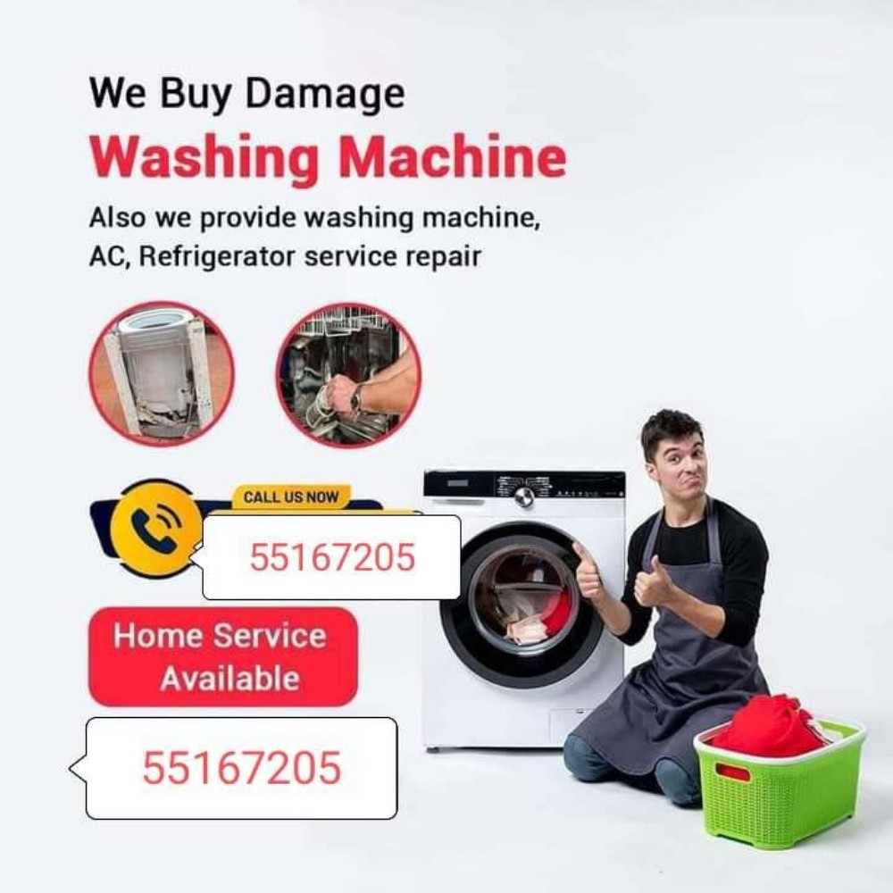 we buy damage washing machine - 1
