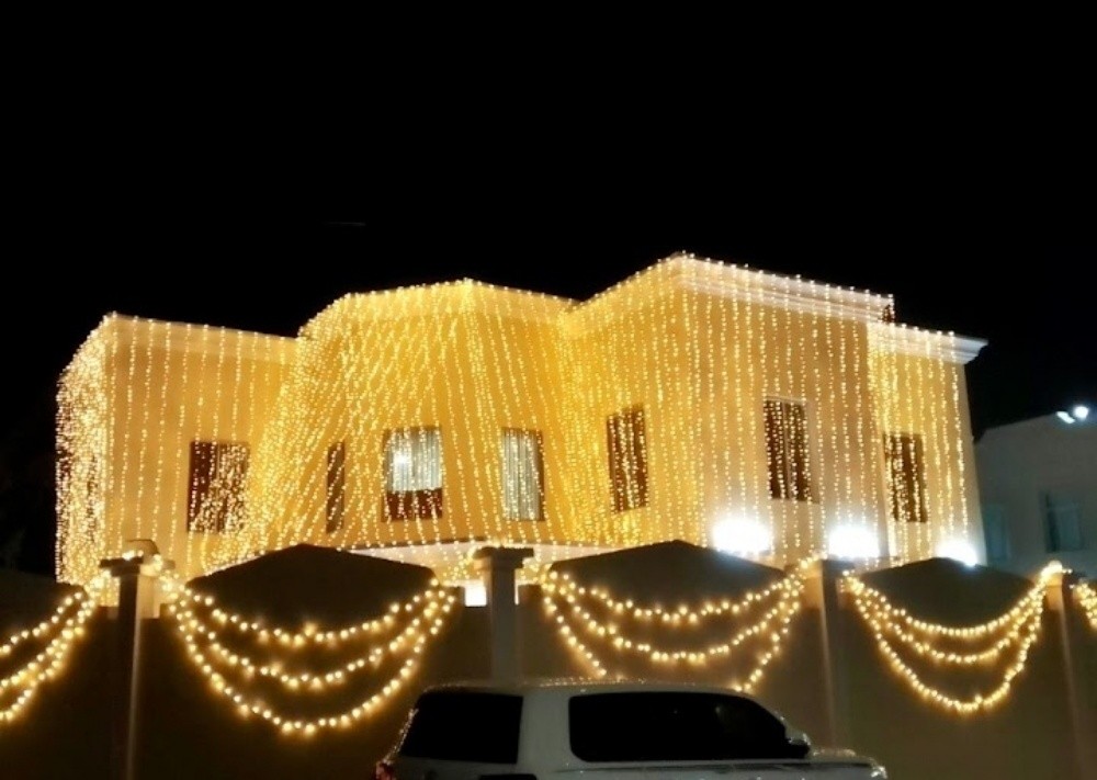 Wedding lighting decoration Qatar - 1