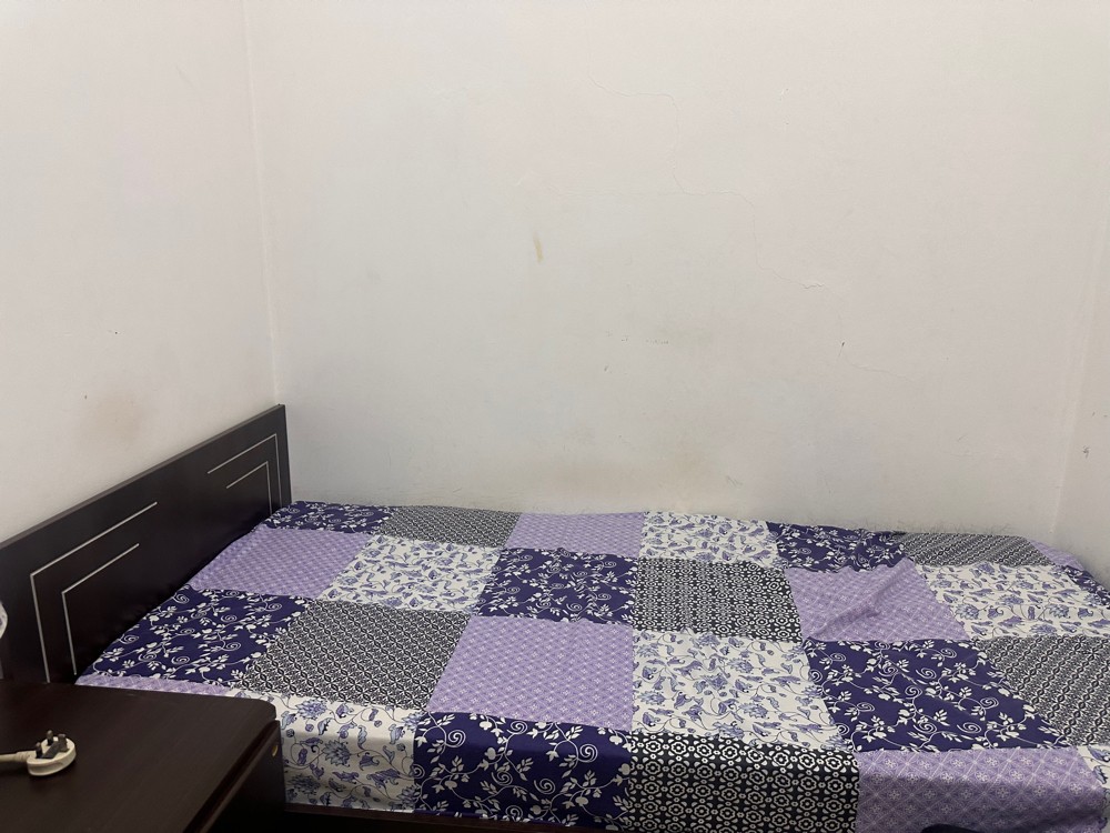 single bed with mattress - 1