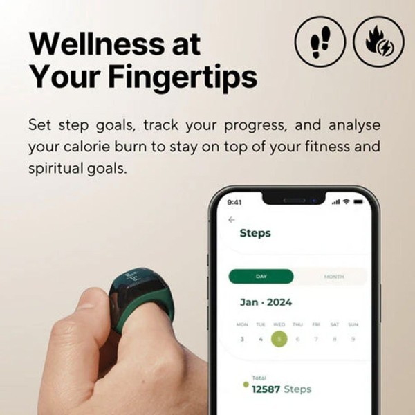 iQibla Smart Zikr ring - 1