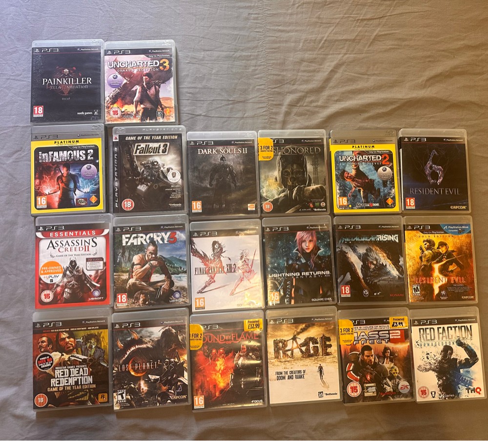 bunch of PS3 games - 2
