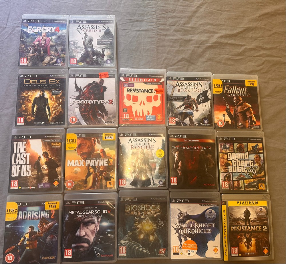 bunch of PS3 games - 1