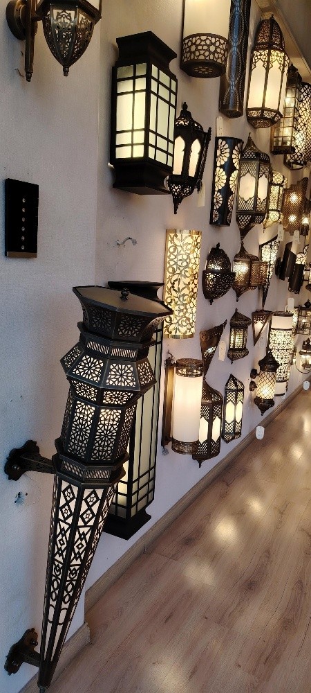 ثريات نحاسية ذات جودة عالية - 8