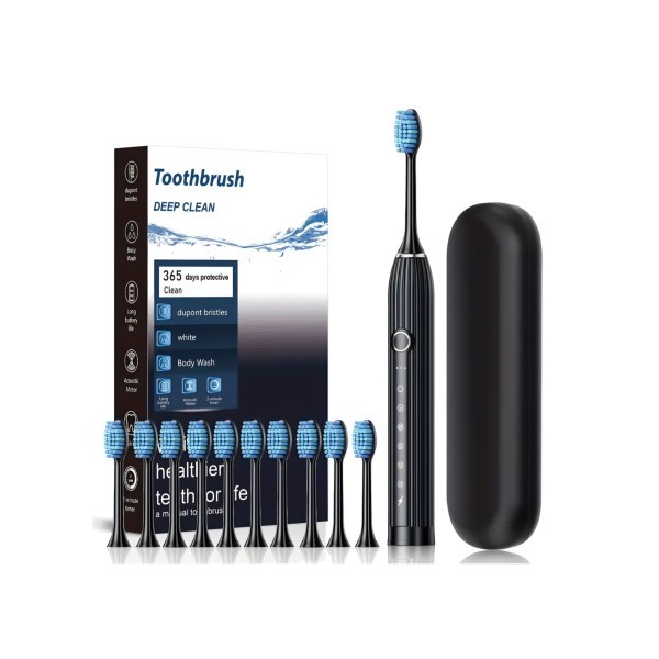 Electric Toothbrush Set  10 Piece - 1