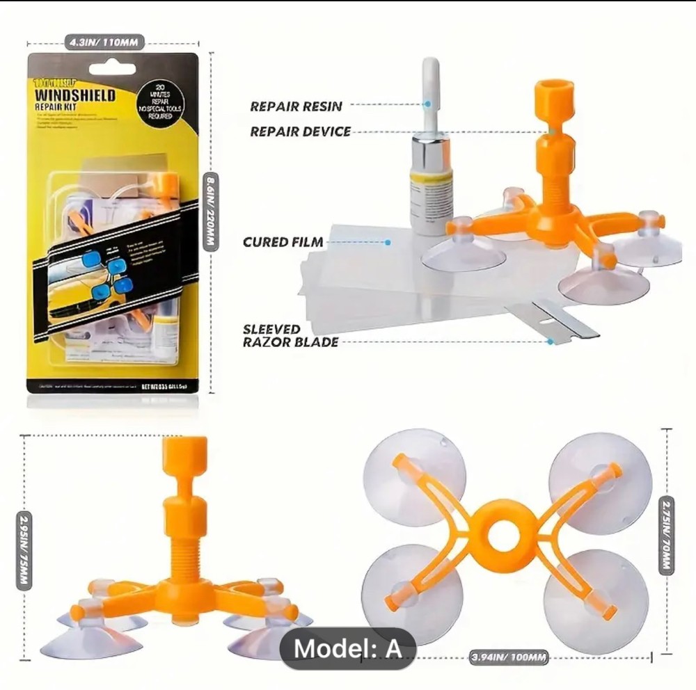 Windshield Repair kit tool - 1