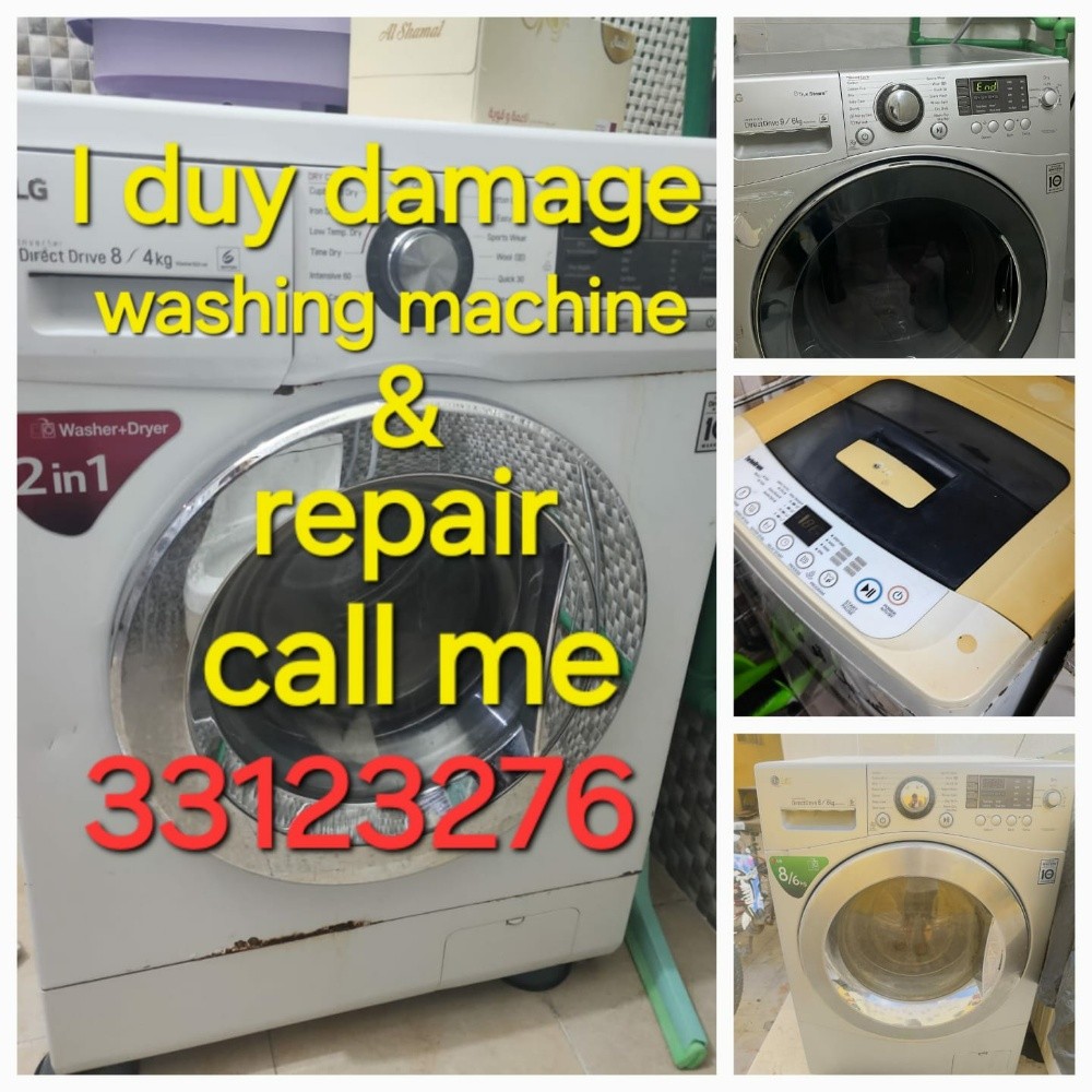 I buy damage washing machine - 1