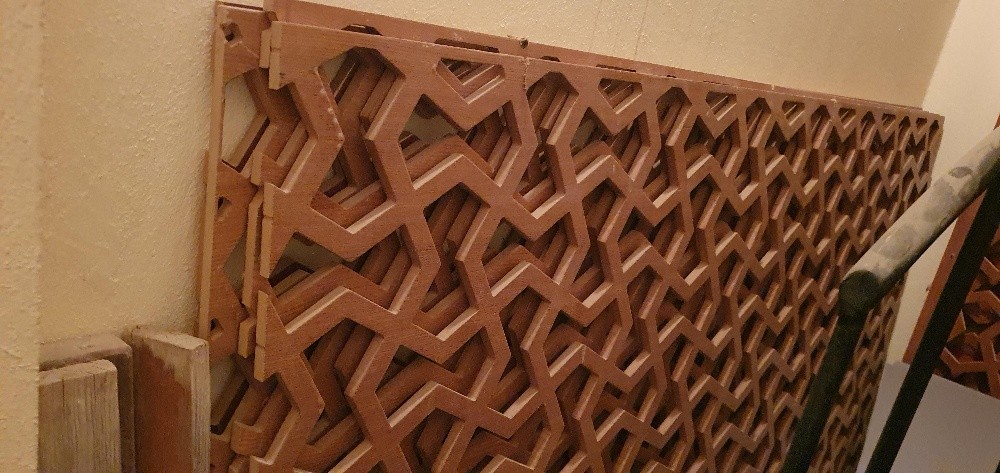 Wood pannel decoration - 1