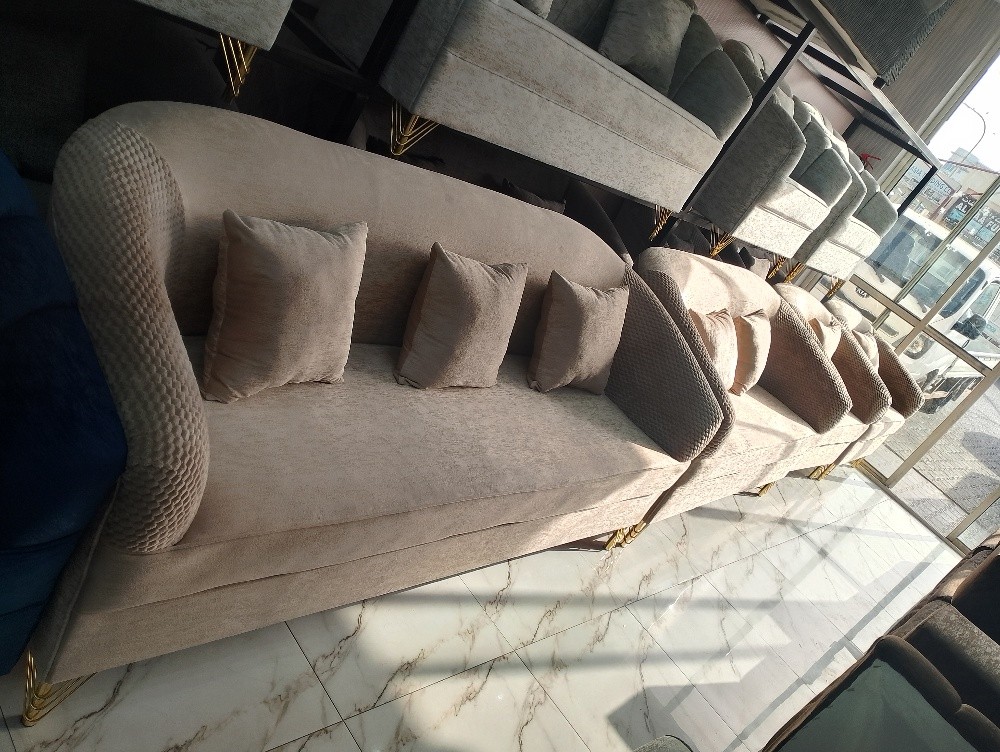 Brand New Stylish Sofa Set - 2