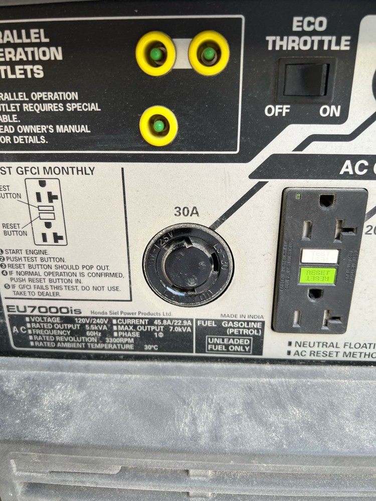 HONDA FI EU7000is - 7