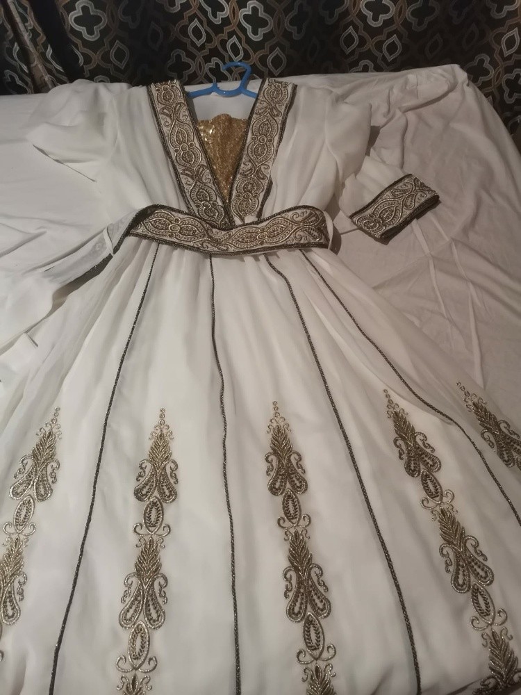 فستان سهرة من القفطان المريح - 1