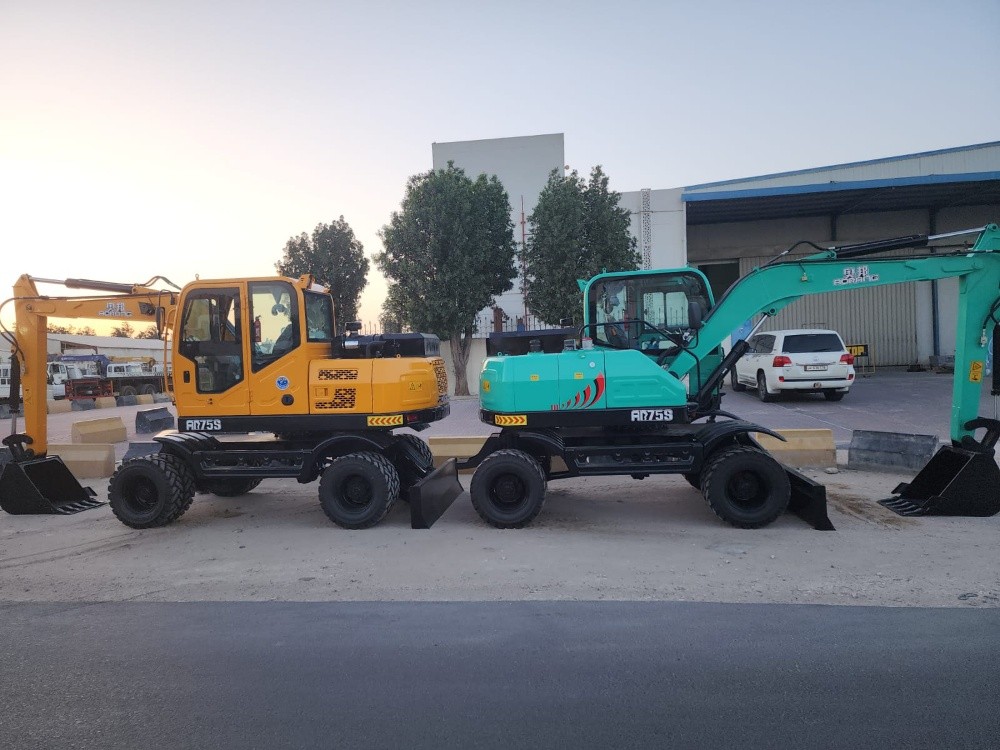 Aobang wheel excavator 6.3 tons - 4