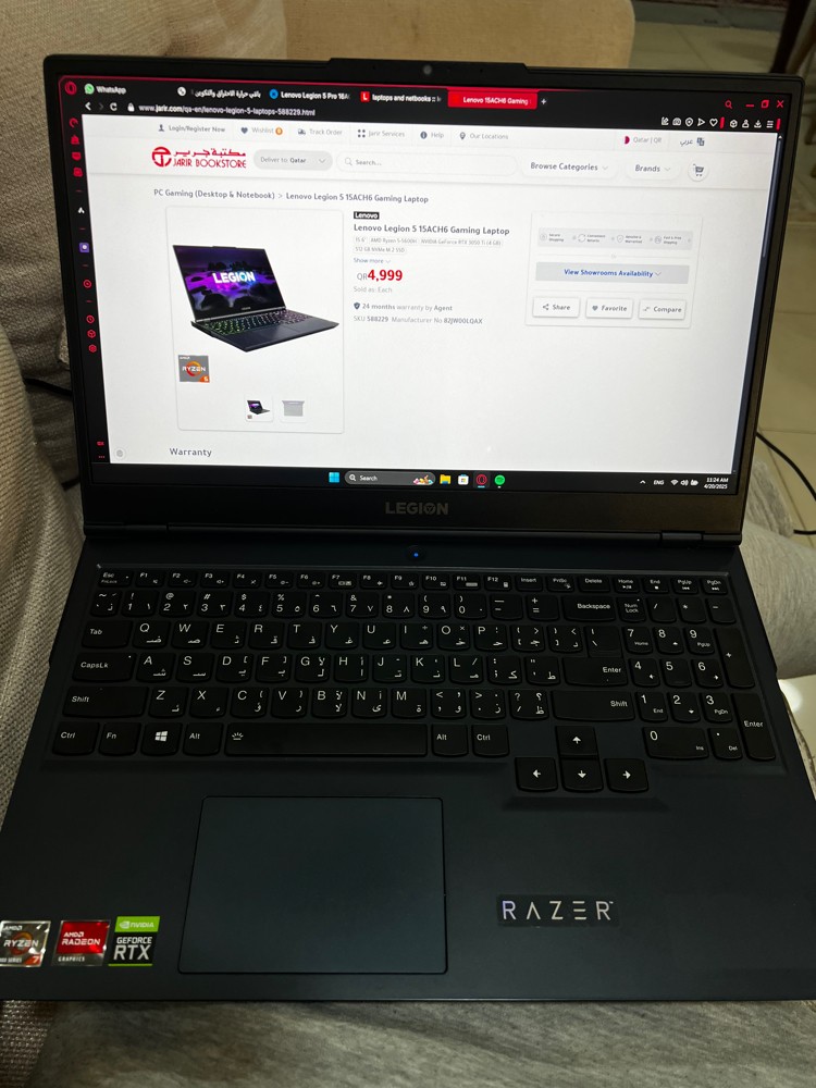 Lenovo legion 5 - 1