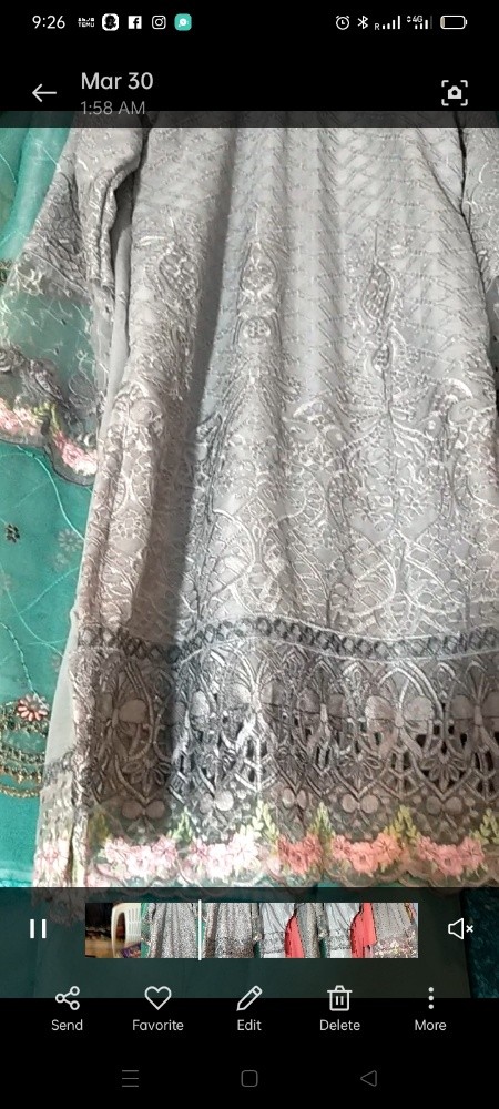 Pakistani three pieces Dress - 4