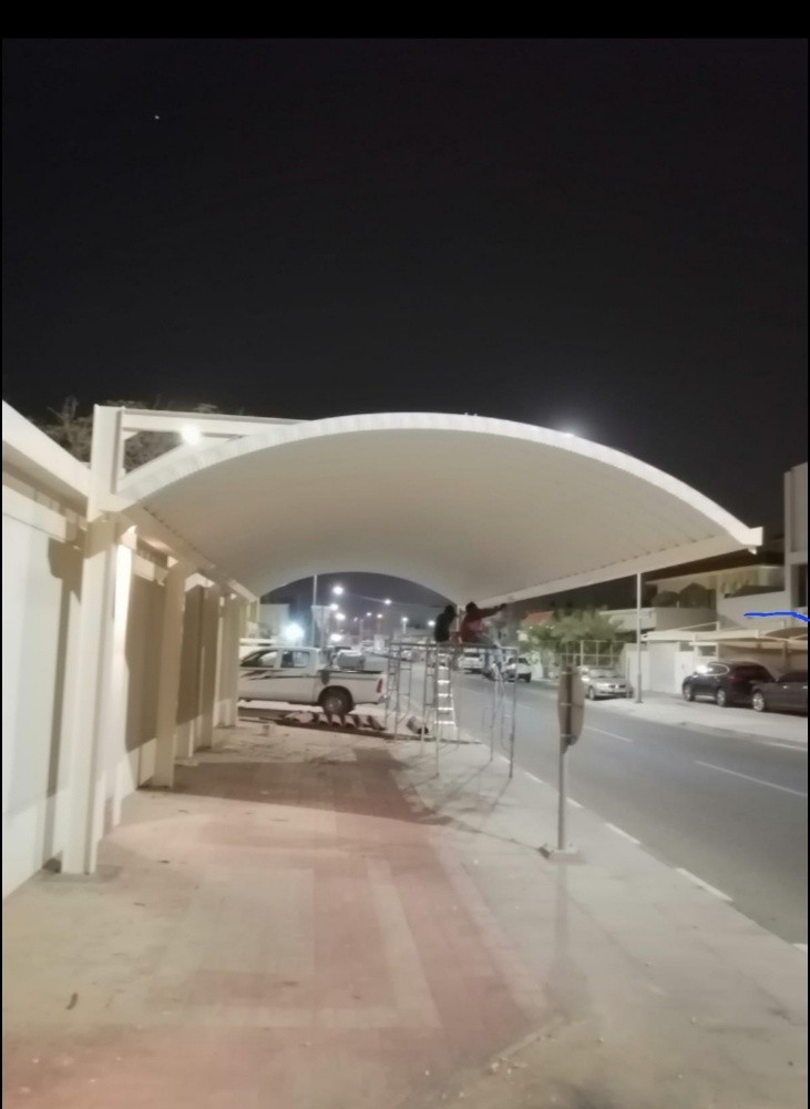 Car parking shade. - 2