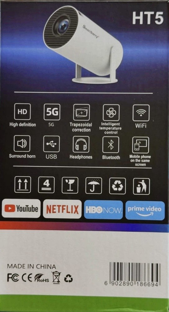 Projector SmartBarry HT5 4K HDR 5 - 3