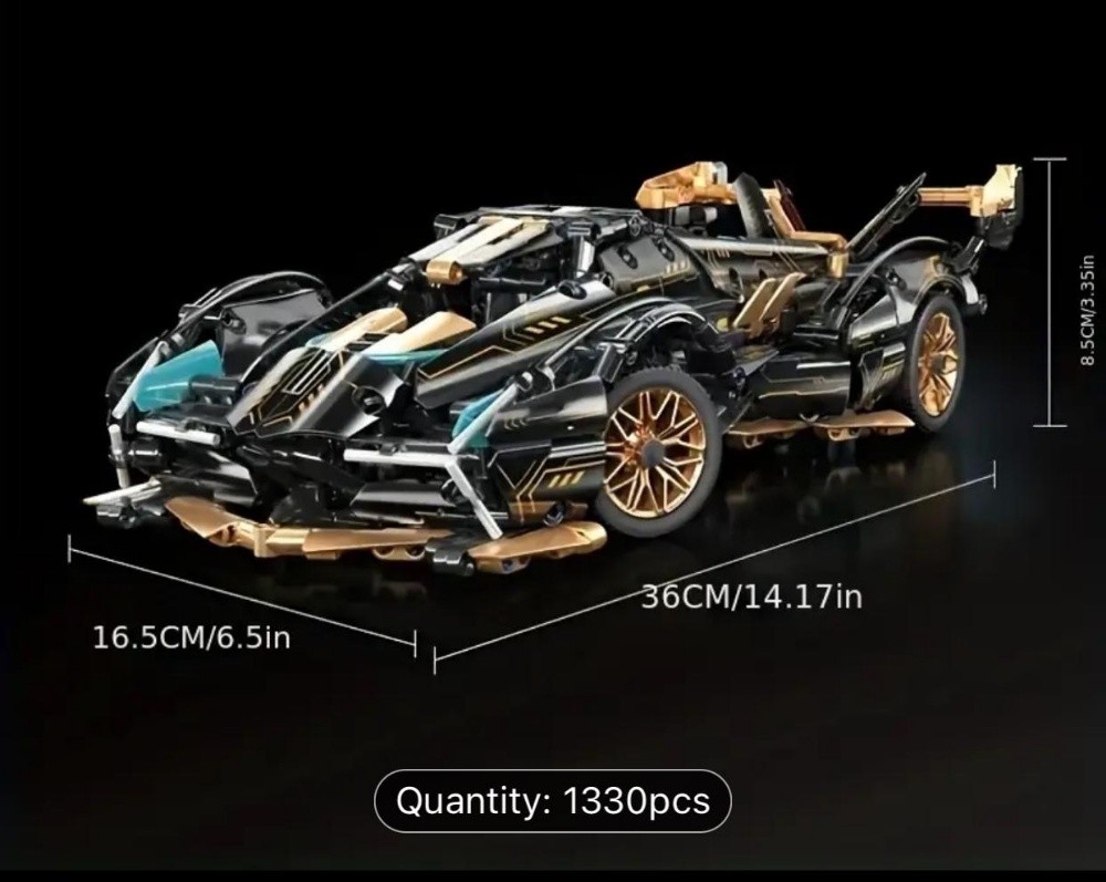 Sports Car need to build 1330 pcs - 1