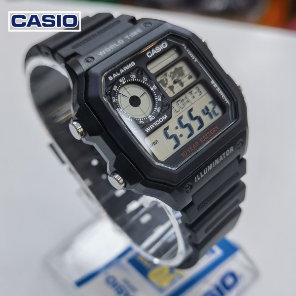 Original Casio Model: AE-1200WH - 2