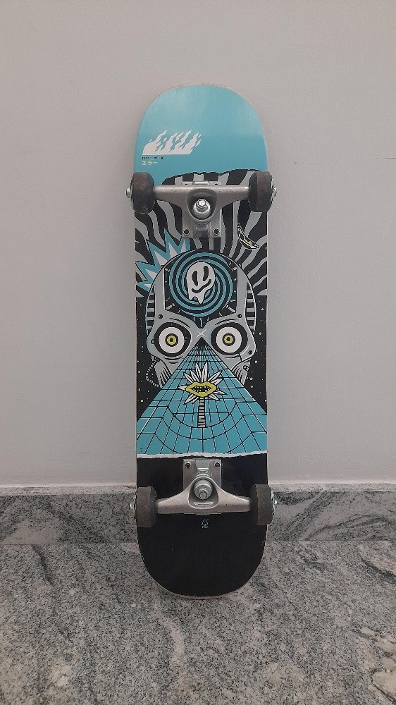 light used skating board - 3