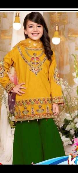 5 to 12 years girl lawn dresses - 4