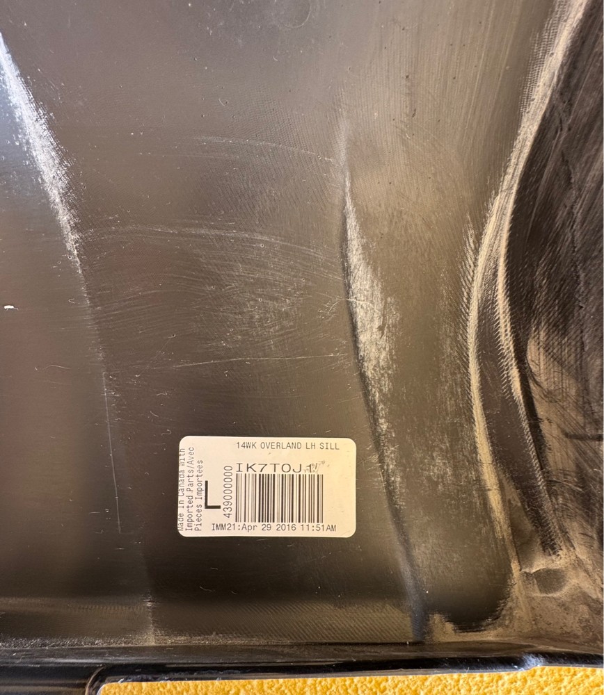 L & R skirt rocker panel  - 4