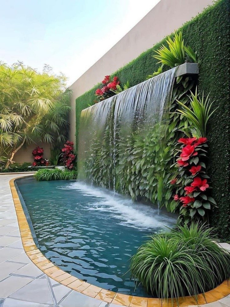 Home waterfall design - 4