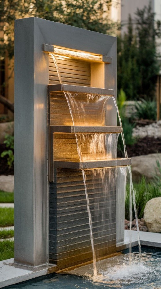 Home waterfall design - 2