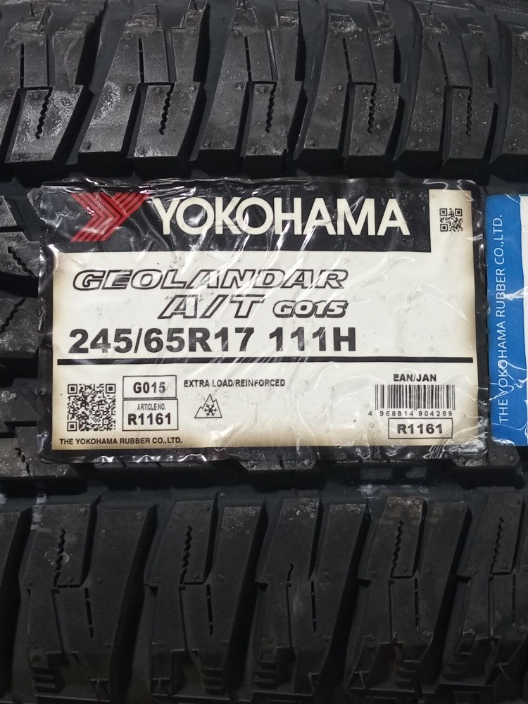 Yokohama 245-65-17 New - 2