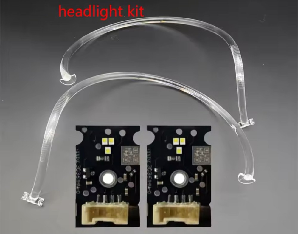 Defender headlight light repair - 3