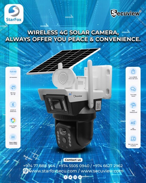 Wireless 4G Solar Camera - 2