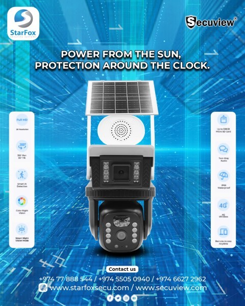 Wireless 4G Solar Camera - 3
