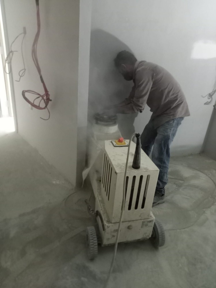 grinding concrete and leveling - 1