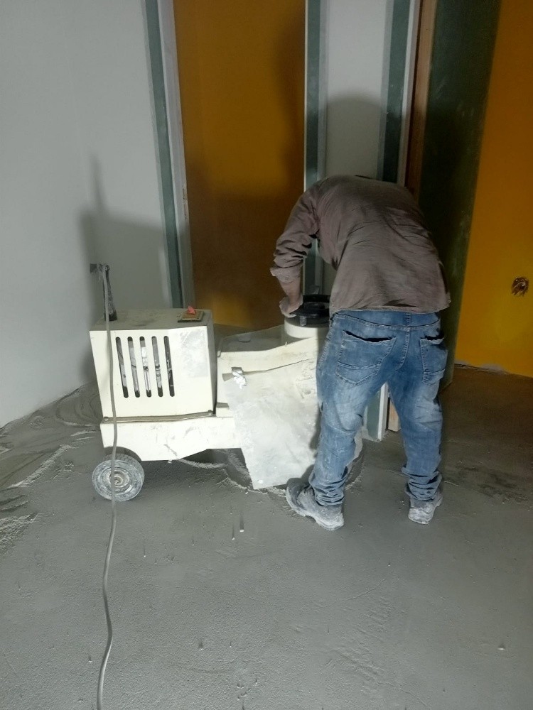 grinding concrete and leveling - 2