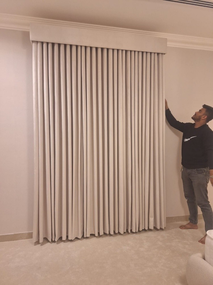 curtains sofa - 1