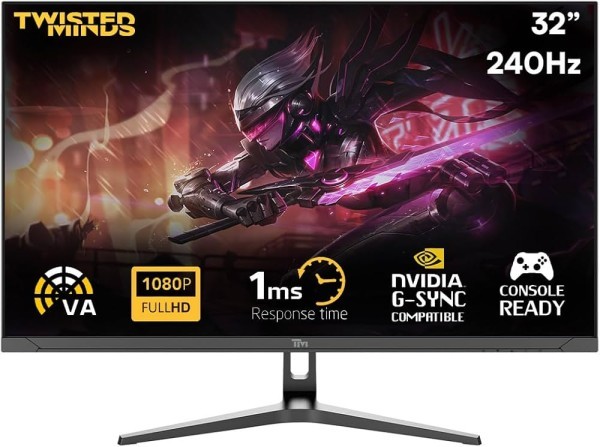 Gaming curve monitor 32inch 180hz - 2