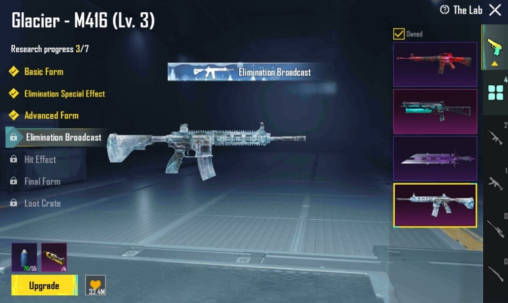 Snowy M4 LVL 3 PUBG account - 1