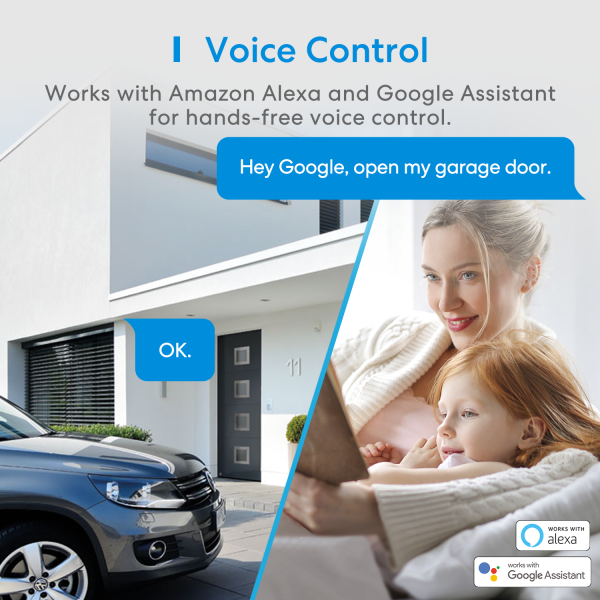 Smart Wi-Fi Garage Door Opener - 4