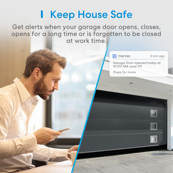 Smart Wi-Fi Garage Door Opener - 2